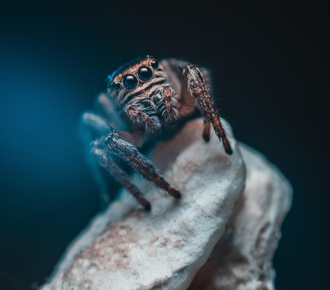 venomous spider lycosa tarantula